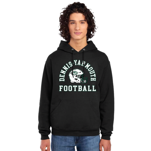 DY - Football - Modern Helmet - Hooded Sweatshirt
