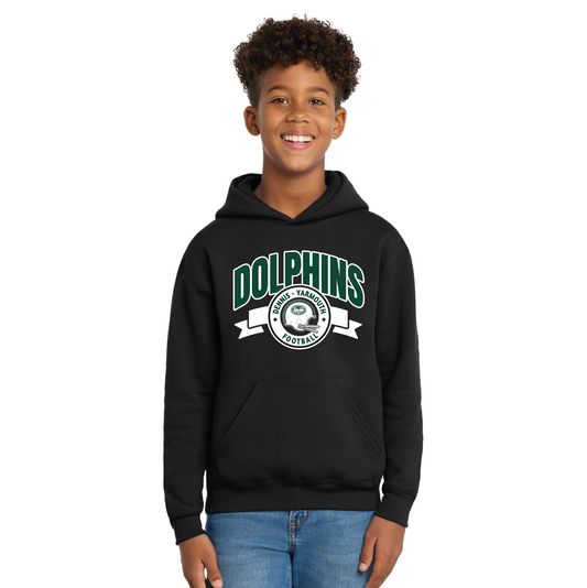 DY - Football - Banner - Youth Hooded Sweatshirt
