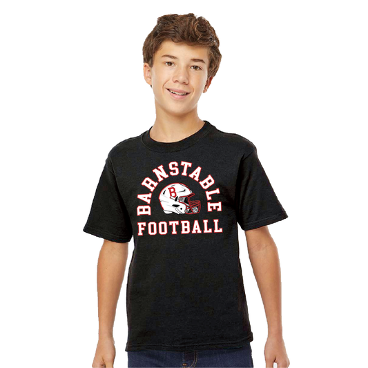 Barnstable Football - Modern Helmet - Youth Short Sleeve